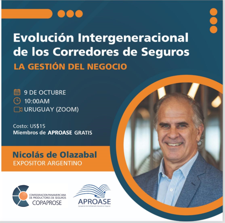 Conferencia: Evolución Intergeneracional de los Corredores de Seguros