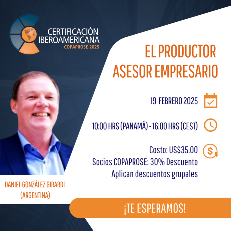 Certificación: El Productor Asesor Empresario