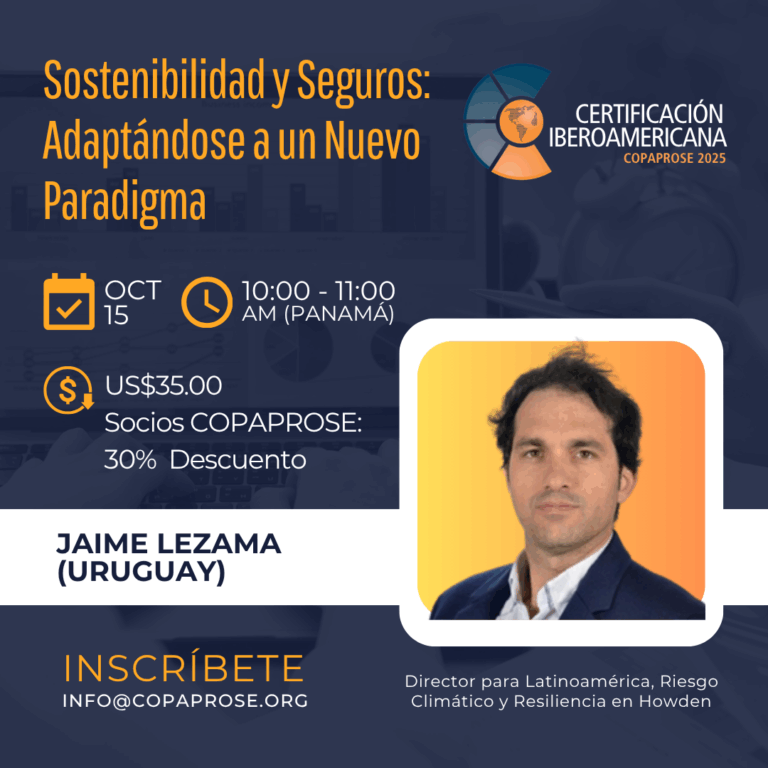 Certificación: Sostenibilidad y Seguros: Adaptándose a un Nuevo Paradigma