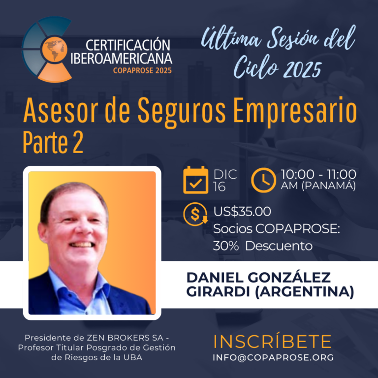 Certificación: Asesor de Seguros Empresario – Parte 2
